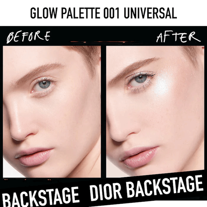 Glow palette dior on sale backstage