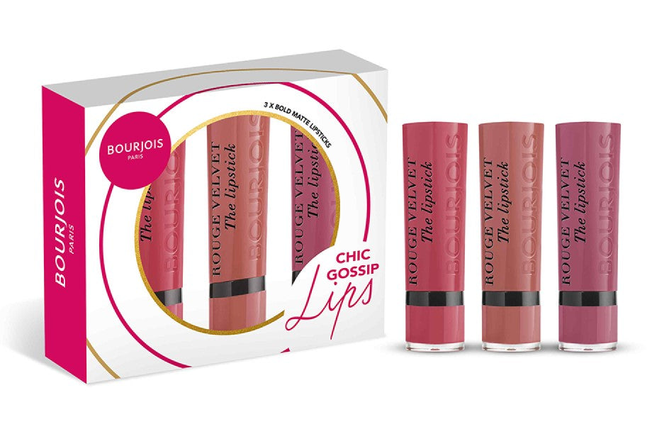 Bourjois - Chic Gossip Lips Pink shades set