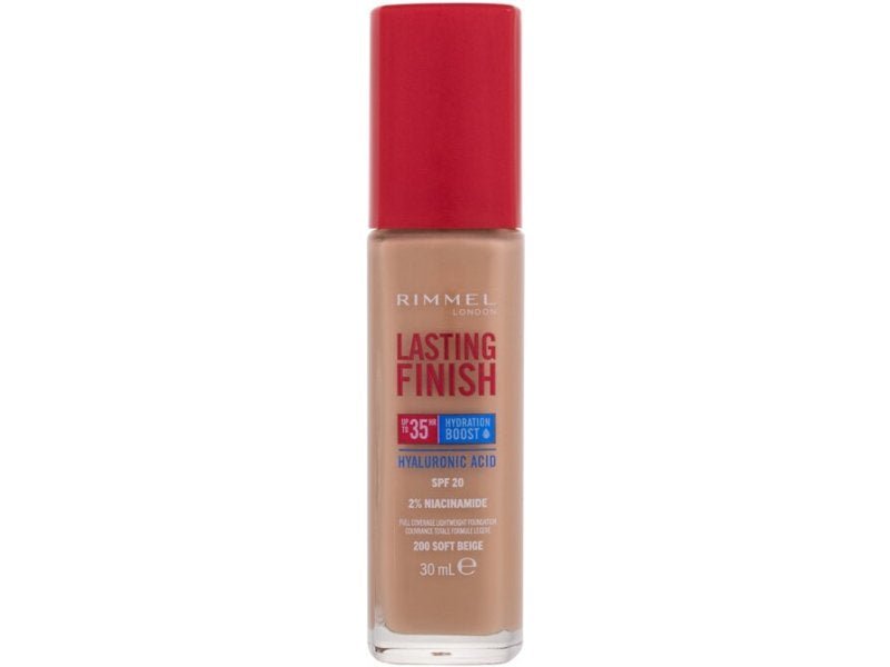 Rimmel London - Lasting Finish Hyaluronic Acid long-lasting Foundation