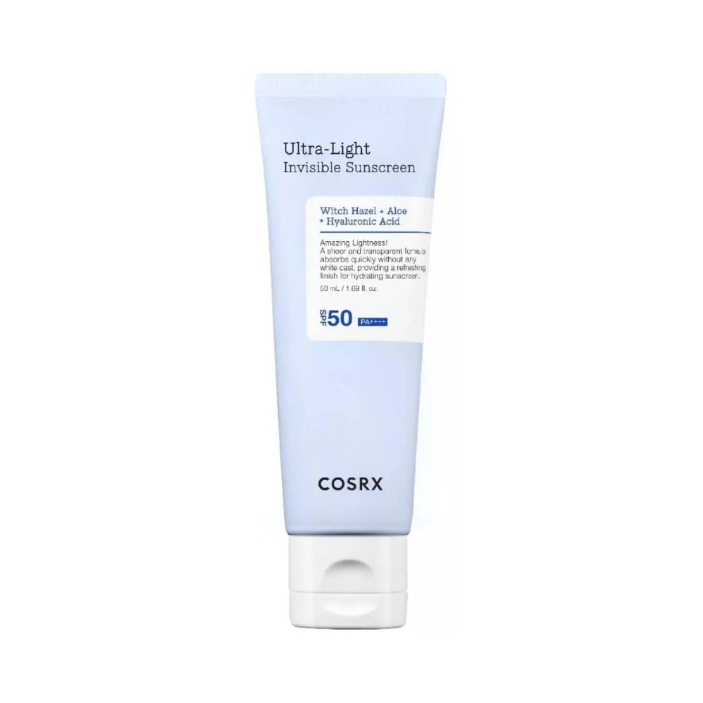 Shop Cosrx Ultra-Light Invisible Sunscreen SPF50 PA++++ online In Pakistan- At Colorshow.pk
