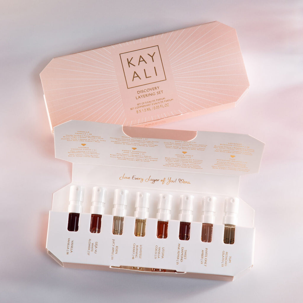 Kayali Discovery Layering Set ( 8 Minis)