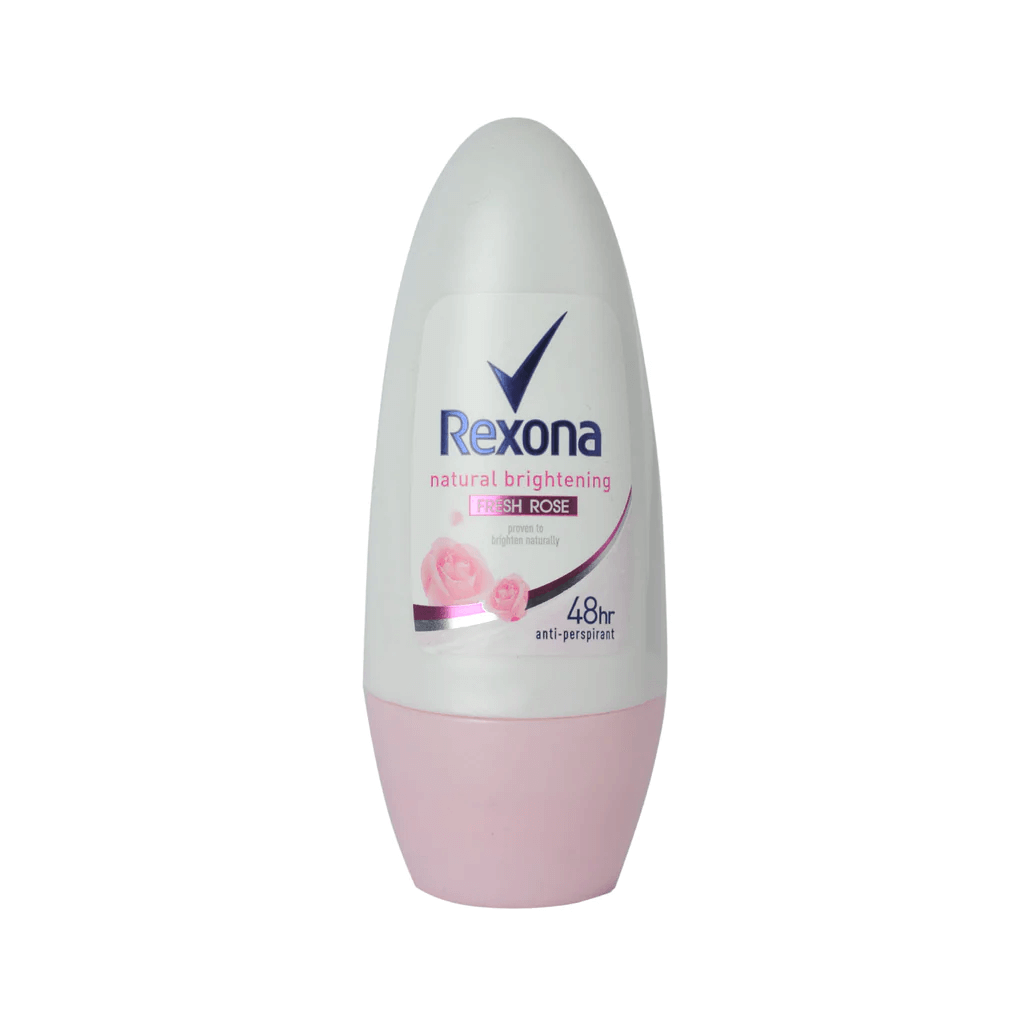Rexona deodorant roll on women natural brightening fresh rose | ColorShow