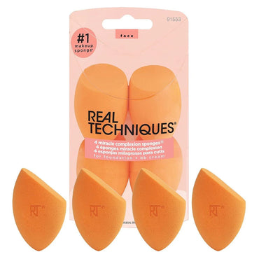 Real Technique MIRACLE COMPLEXION SPONGE  (Pack of 4)