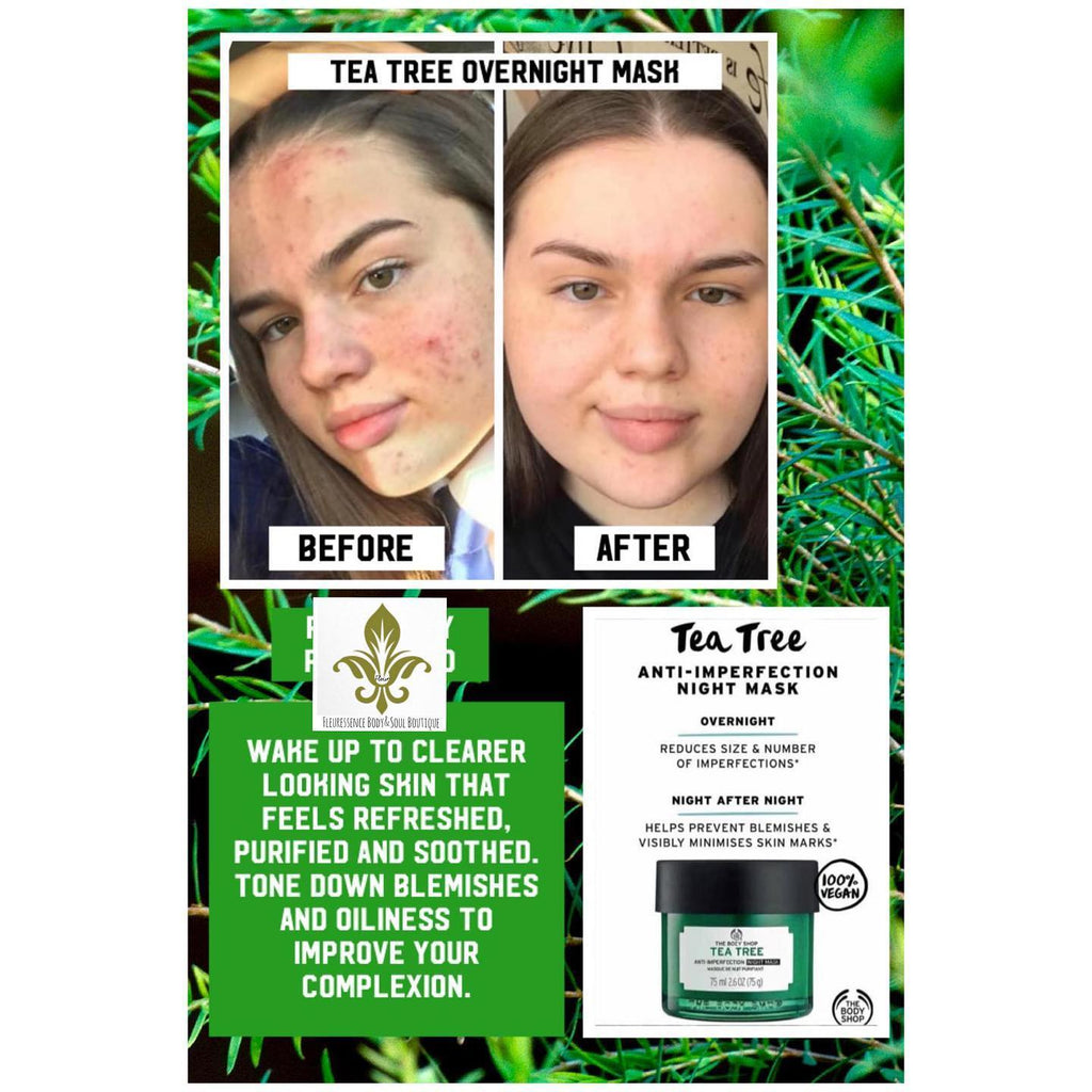 The body shop tea tree anti-imperfection night mask in pakistan | ColorShow